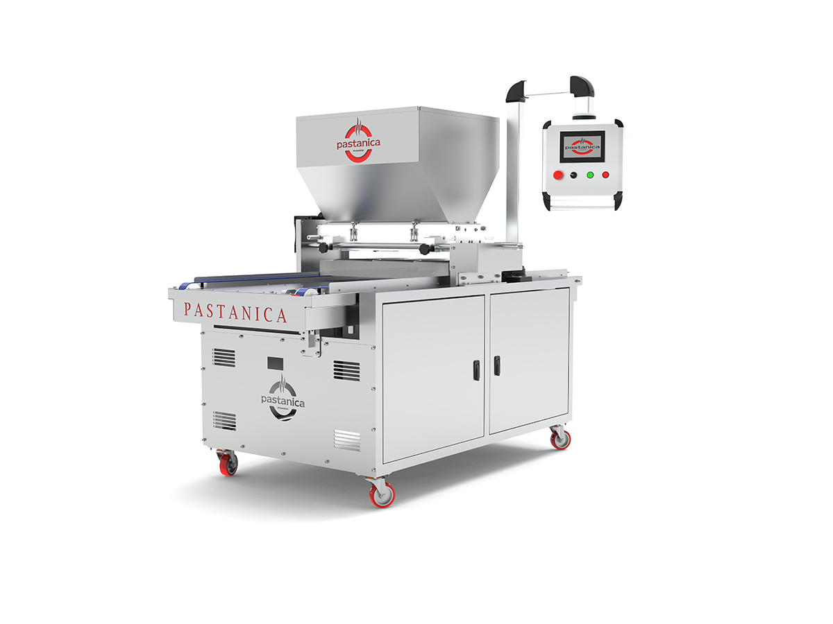 Pastanica Pasta Üretim Hatları | Çift Renkli Marmelatlı Dolum Makinası, Tek Renkli Dolgu Sistemleri, Altılı Dolgu Teknolojisi, Döner Fırın (60x80 – 80x100), Fırın Arabaları, Pudra Değirmeni, Mozaik Pasta Makinası ve Kek Dolum Makinaları