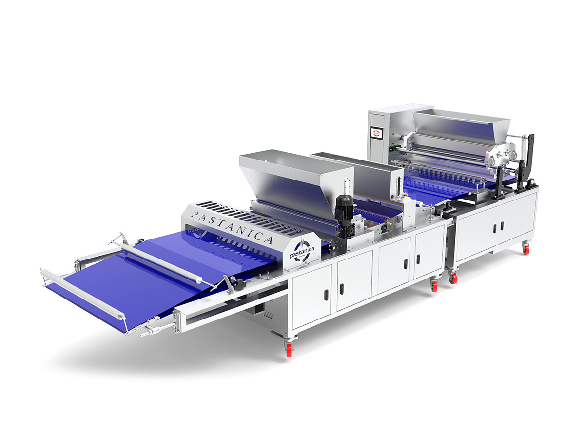 Pastanica Pasta Üretim Hatları | Çift Renkli Marmelatlı Dolum Makinası, Tek Renkli Dolgu Sistemleri, Altılı Dolgu Teknolojisi, Döner Fırın (60x80 – 80x100), Fırın Arabaları, Pudra Değirmeni, Mozaik Pasta Makinası ve Kek Dolum Makinaları